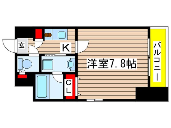 レジデンス金山スクエアの物件間取画像